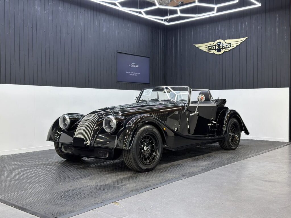 Hand-built Morgan car from the Momentum Markers UK trip