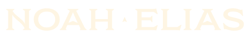 Noah Elias Logo Noah Elias Wordmark Creme 1