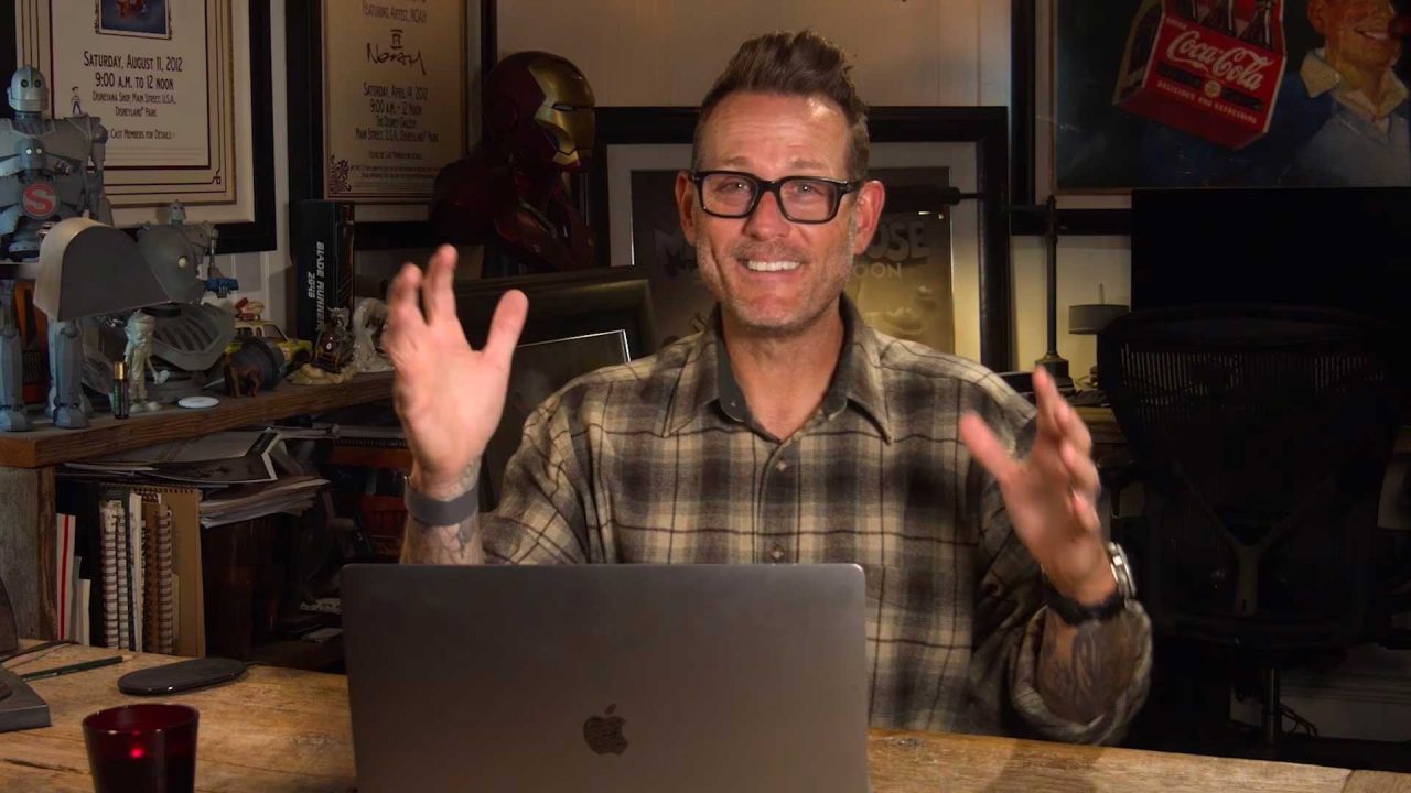 Noah in studio talking about greed