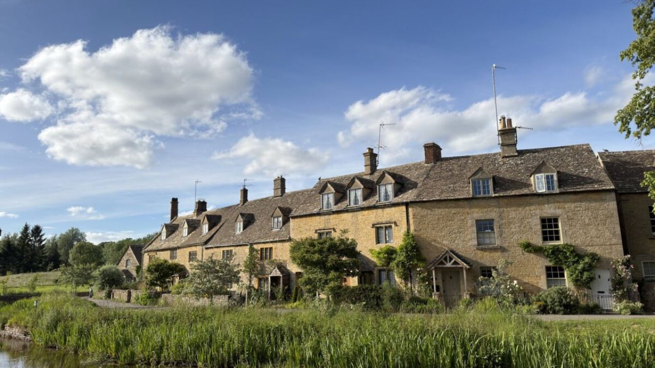 Momentum Markers April-June 2026, Cotswolds village of golden stone houses in the English countryside